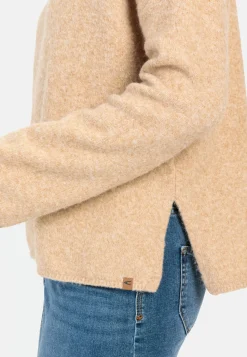 Rollkragenpullover aus einem Wollmix