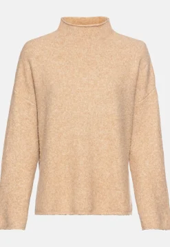 Rollkragenpullover aus einem Wollmix