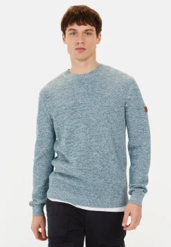 Rundhals Pullover aus Baumwolle