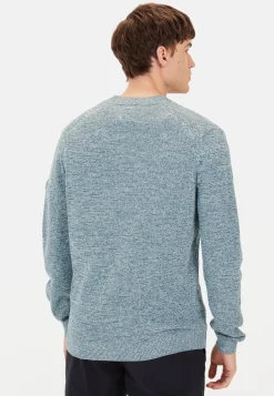 Rundhals Pullover aus Baumwolle