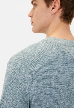 Rundhals Pullover aus Baumwolle
