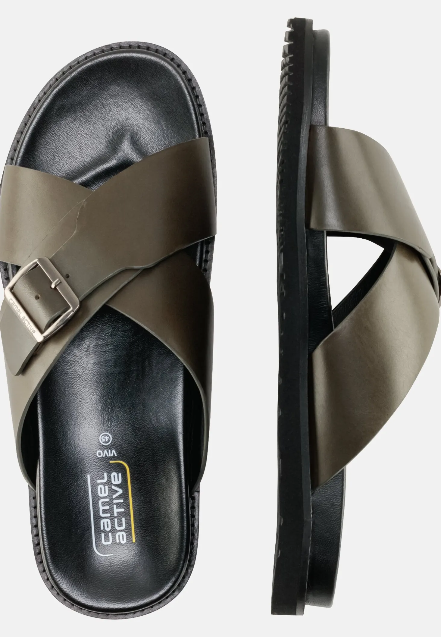 Sandalen aus echtem Nappaleder