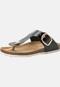 Sandalen aus Lackleder