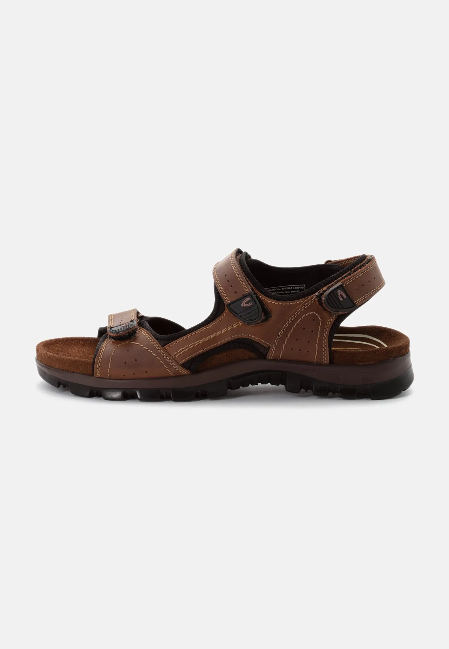 Sandalen aus perforiertem Leder
