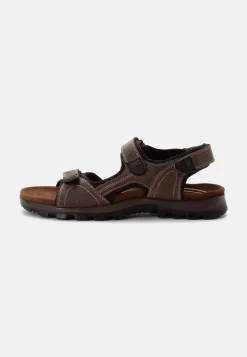 Sandalen aus perforiertem Leder