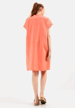 Schlupfkleid aus einem Leinenmix