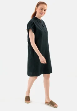 Schlupfkleid aus einem Leinenmix