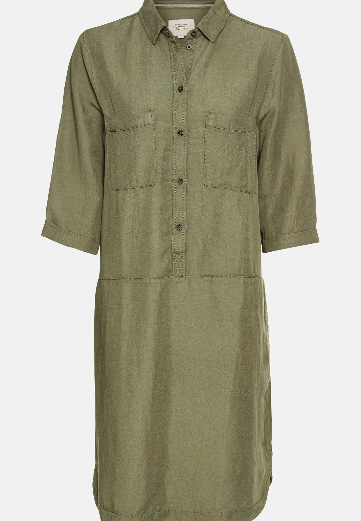 Schlupfkleid mit Hemdkragen