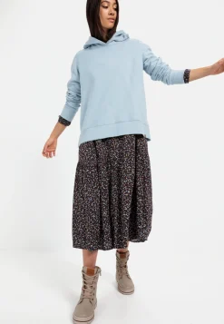 Schlupfkleid mit langen Ärmeln