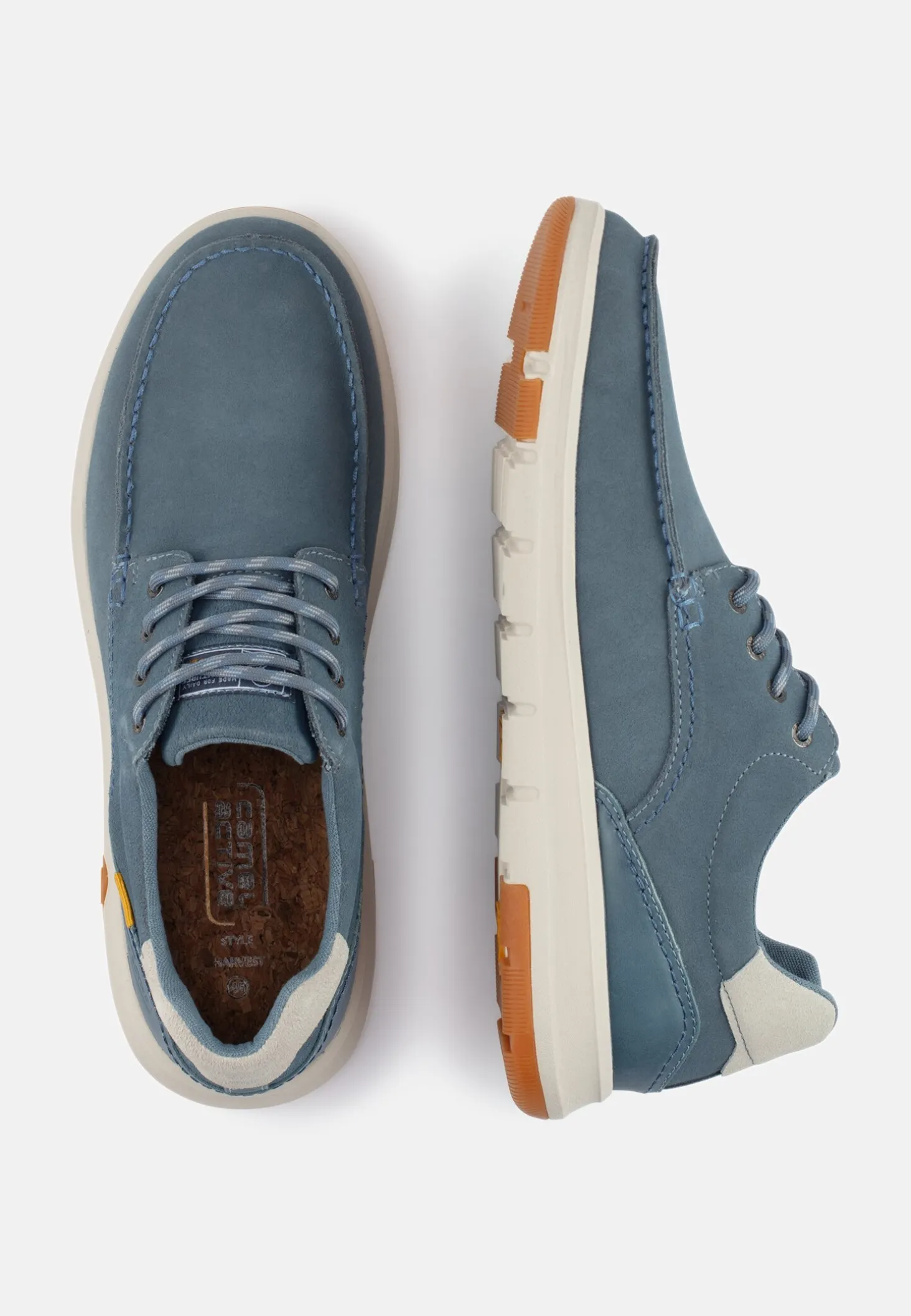 Schnürschuh aus Leder mit Textilfutter