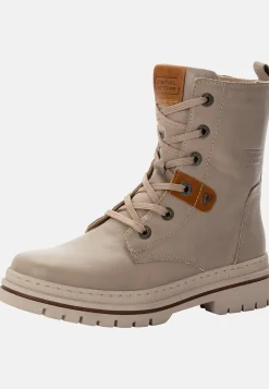 Schnürstiefel aus Nubukleder vom Rind
