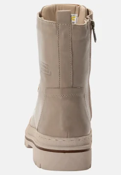 Schnürstiefel aus Nubukleder vom Rind