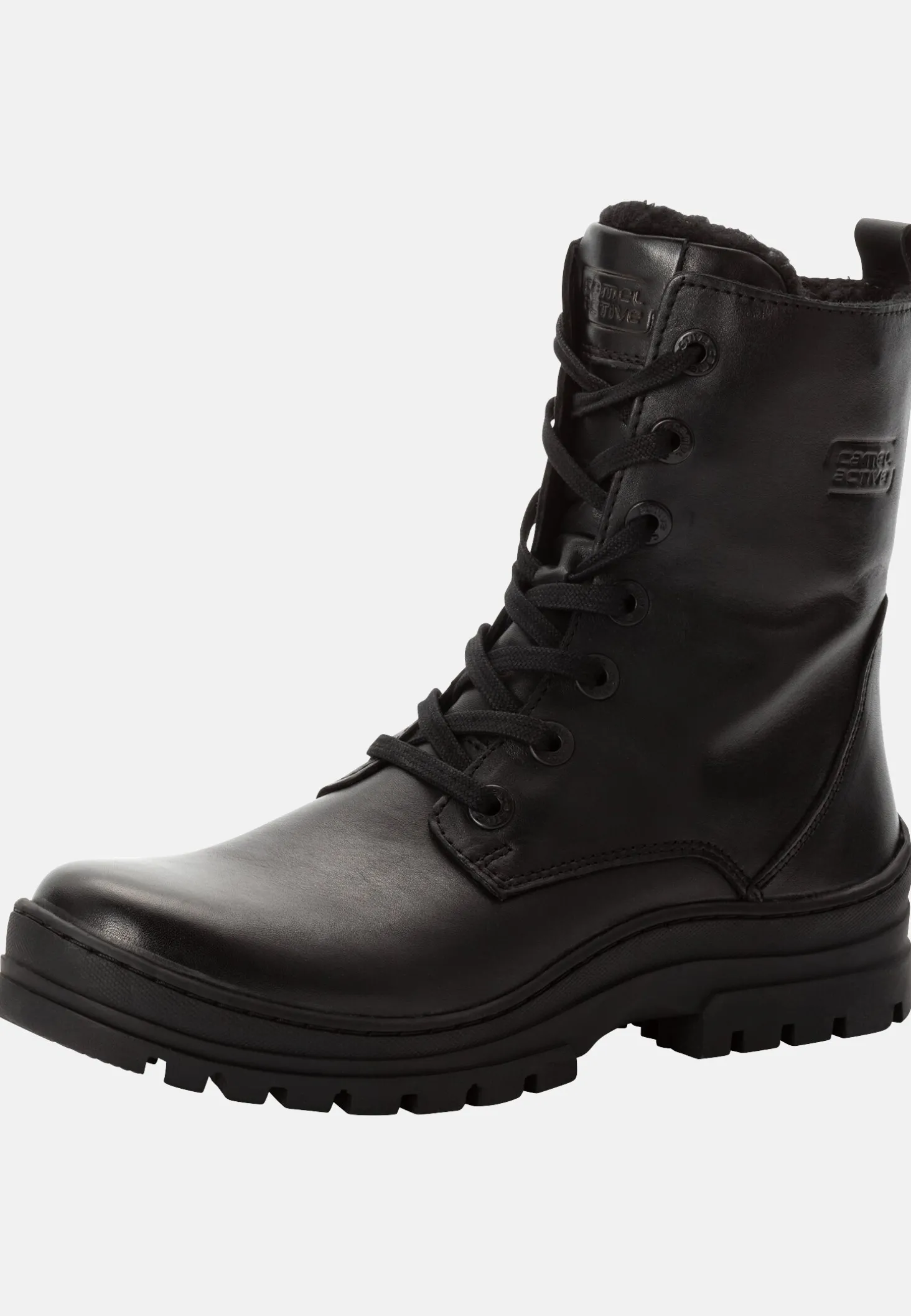 Schnürstiefel aus Rindsleder
