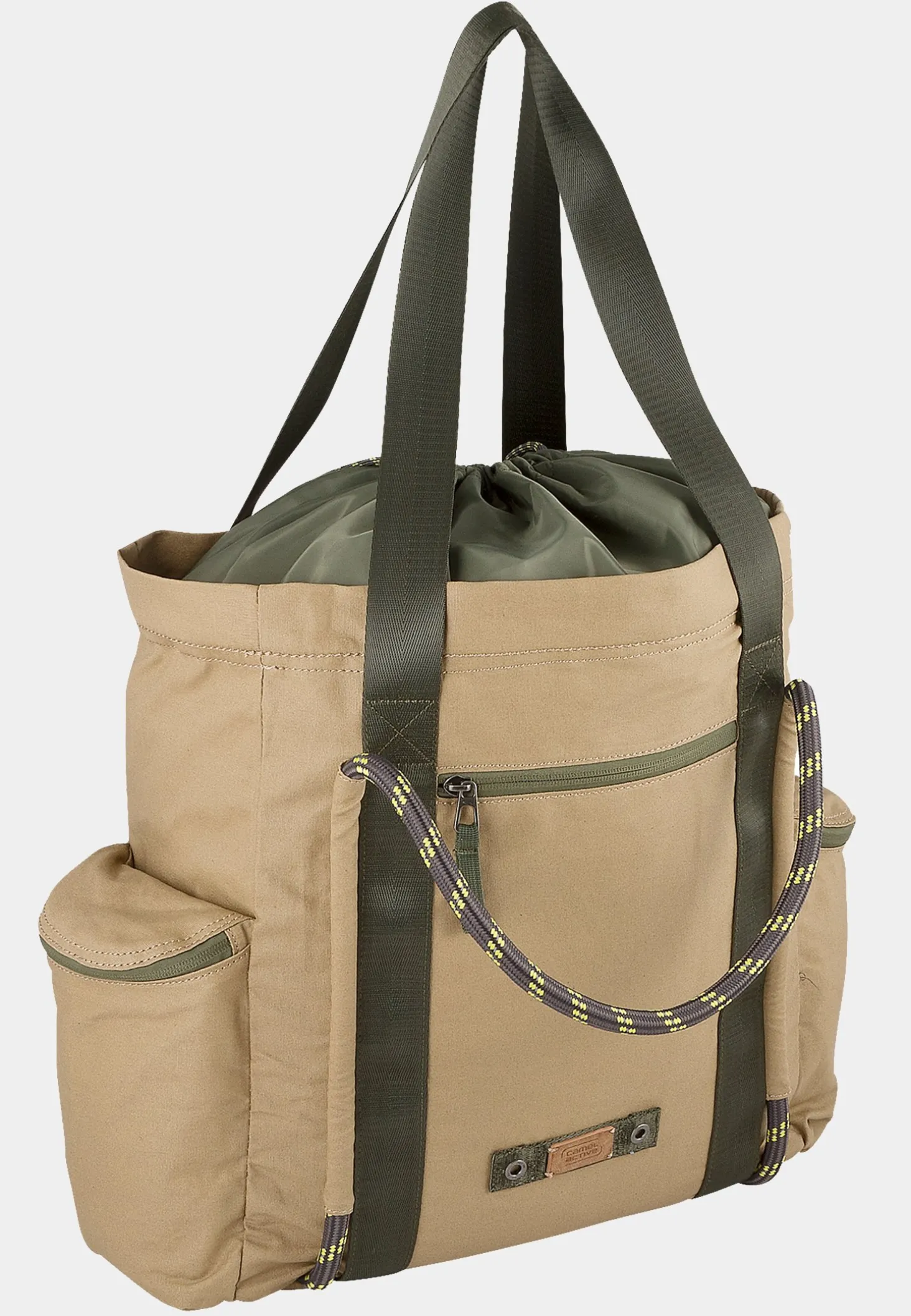 Shopper Maribel aus leichtem und gewachsten Canvas Material