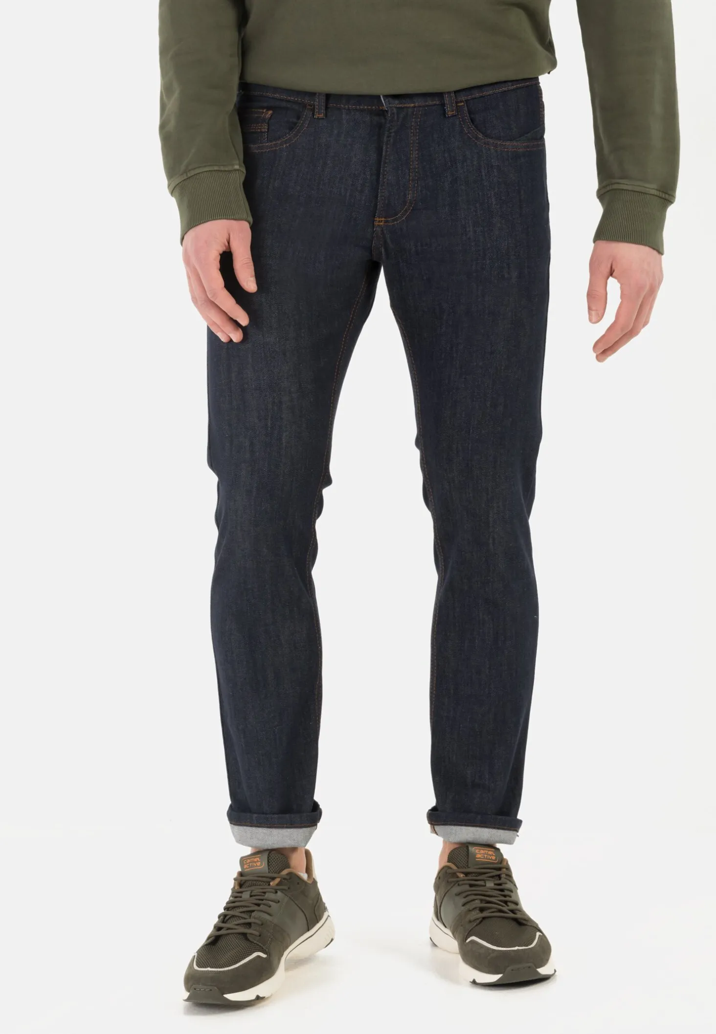 Slim Fit Raw Denim