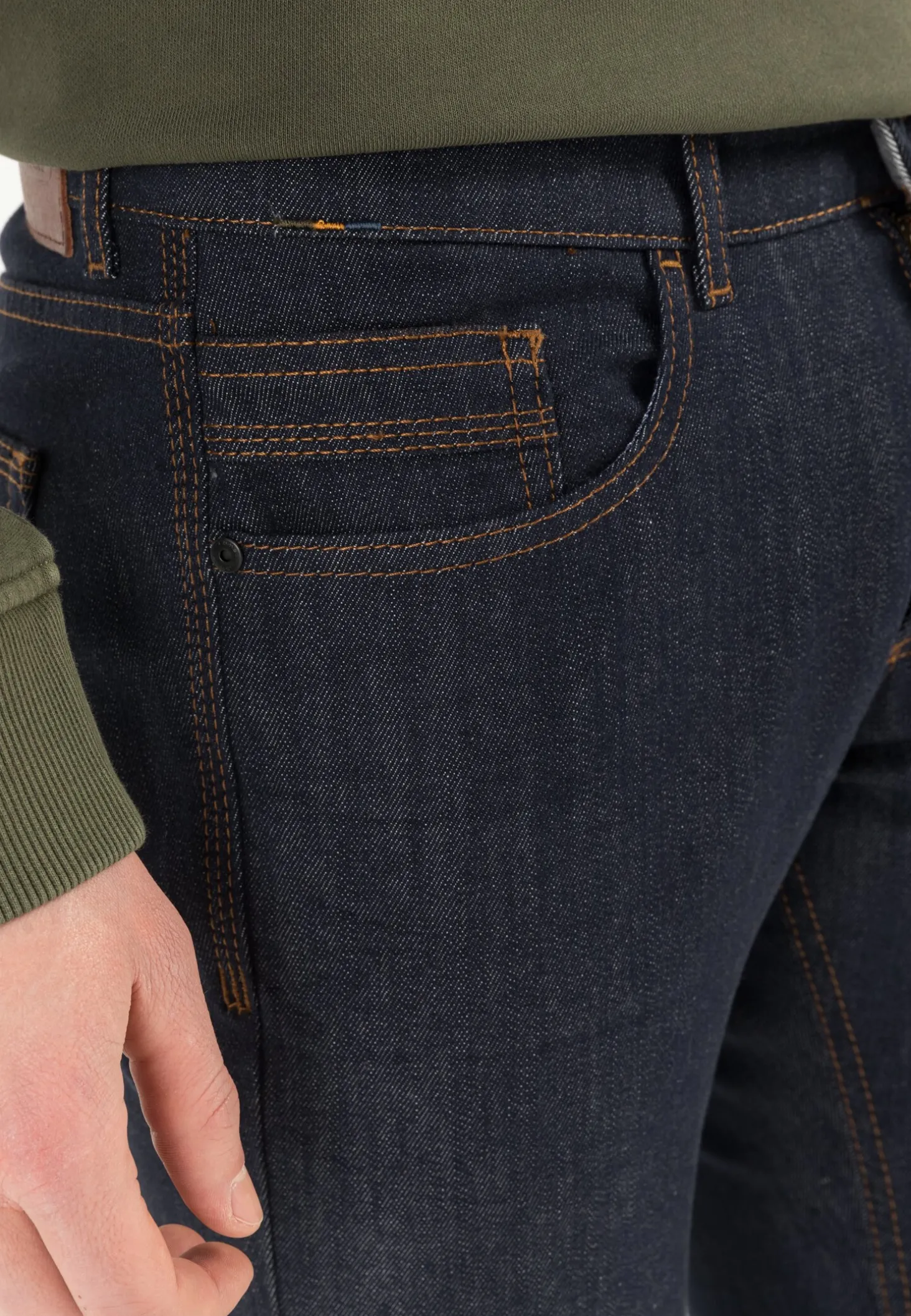 Slim Fit Raw Denim
