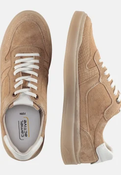 Sneaker aus echtem Splitleder