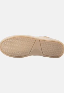 Sneaker aus echtem Splitleder