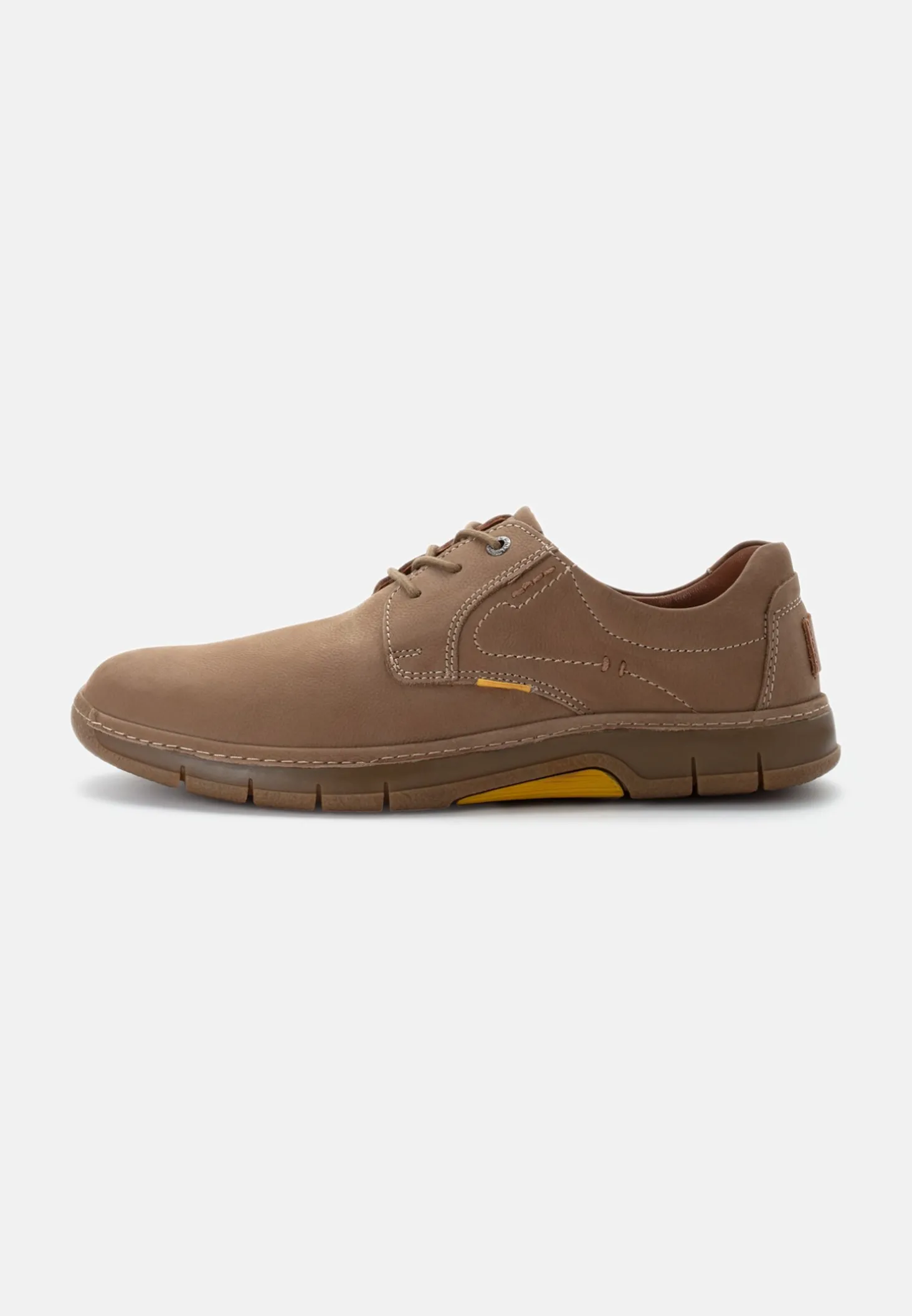 Sneaker mit Kontrastnähten