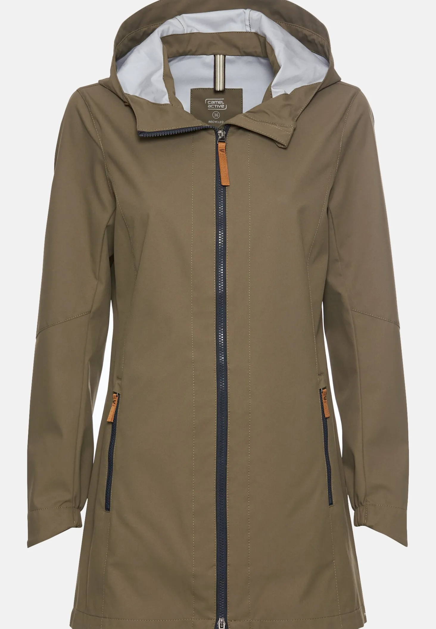 Softshell Jacke aus recyceltem Polyester