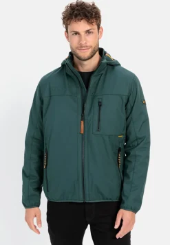 Softshell Jacke mit abnehmbarer Kapuze