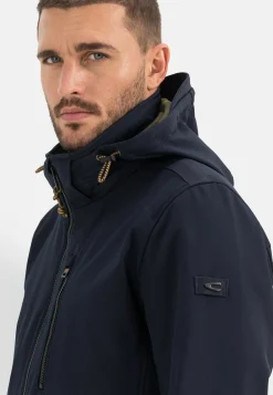 Softshell-Jacke mit abnehmbarer Kapuze
