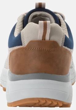 Sportlicher Sneaker mit Lederbesatz