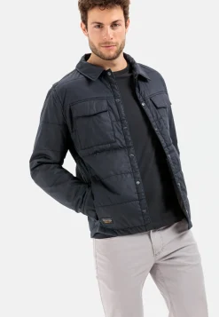Stepp-Blouson mit Brusttaschen