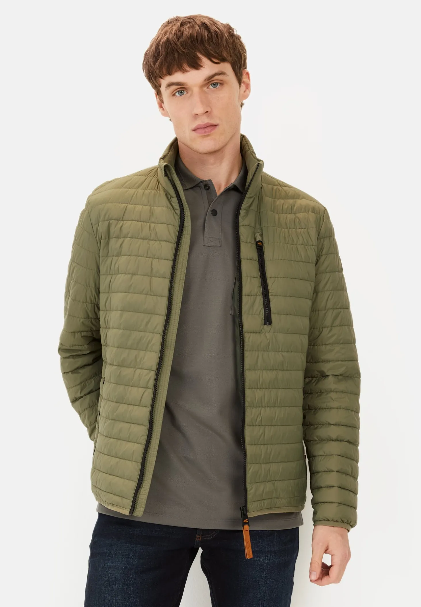 Steppblouson mit Stehkragen