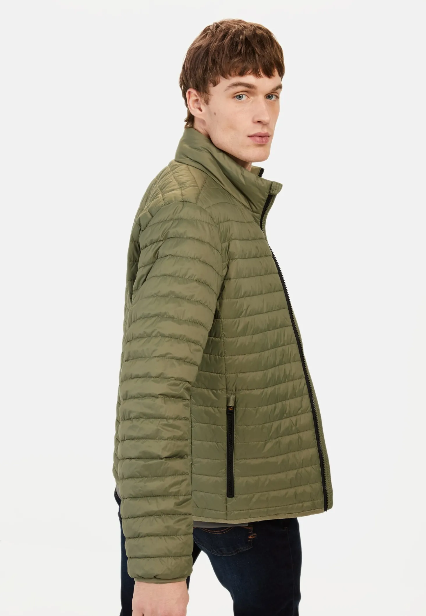 Steppblouson mit Stehkragen