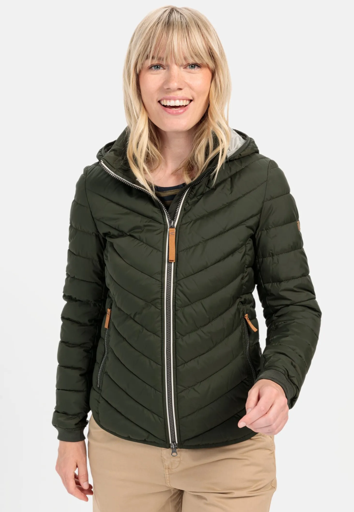 Steppjacke aus recyceltem Polyester