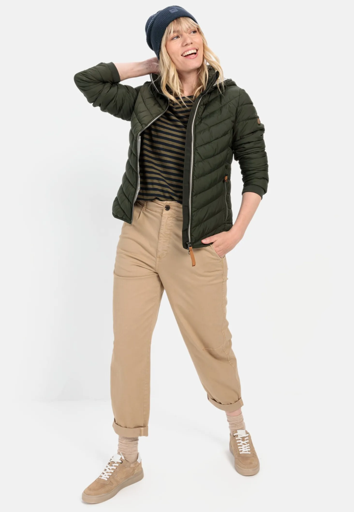 Steppjacke aus recyceltem Polyester