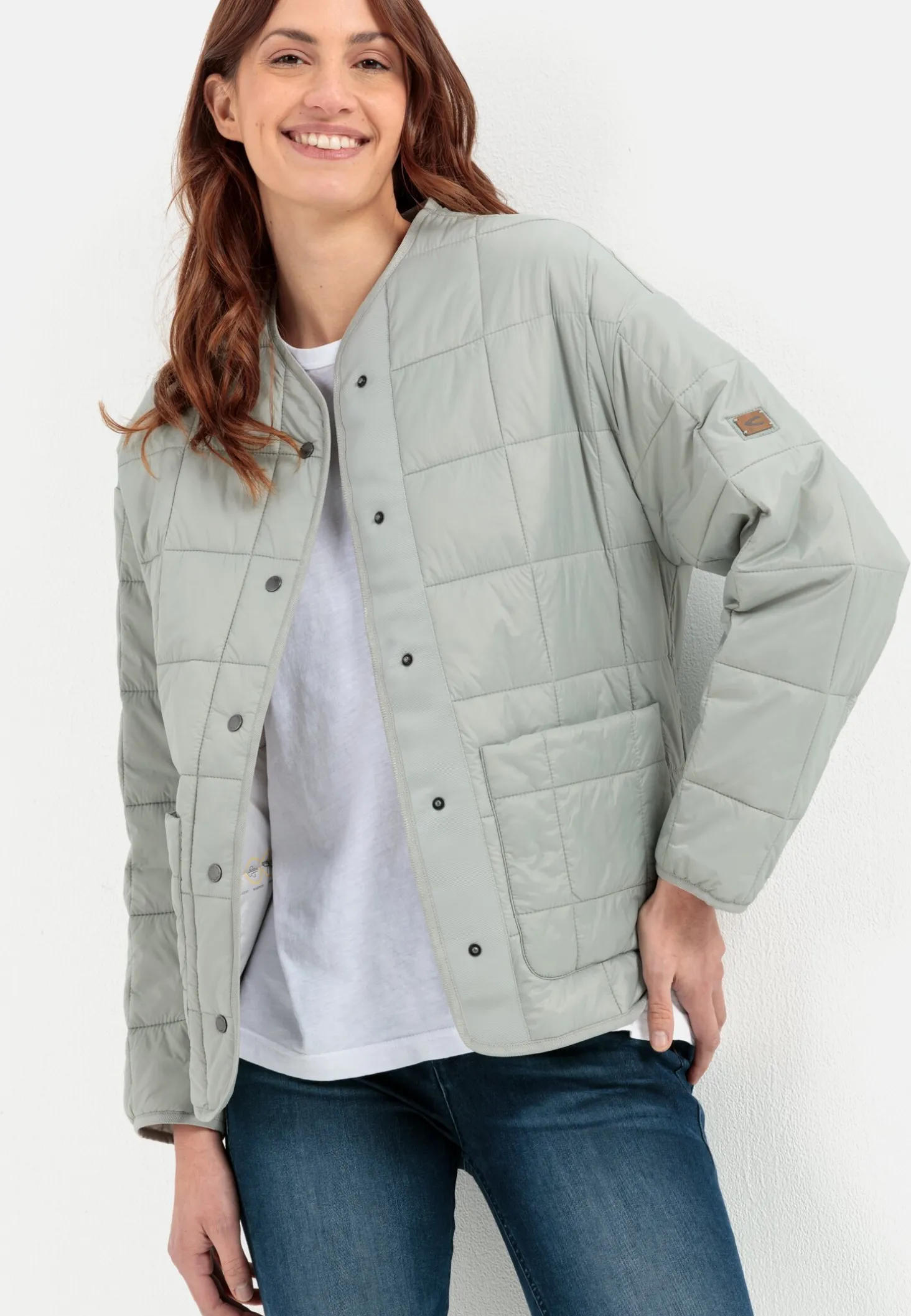 Steppjacke aus recyceltem Polyester