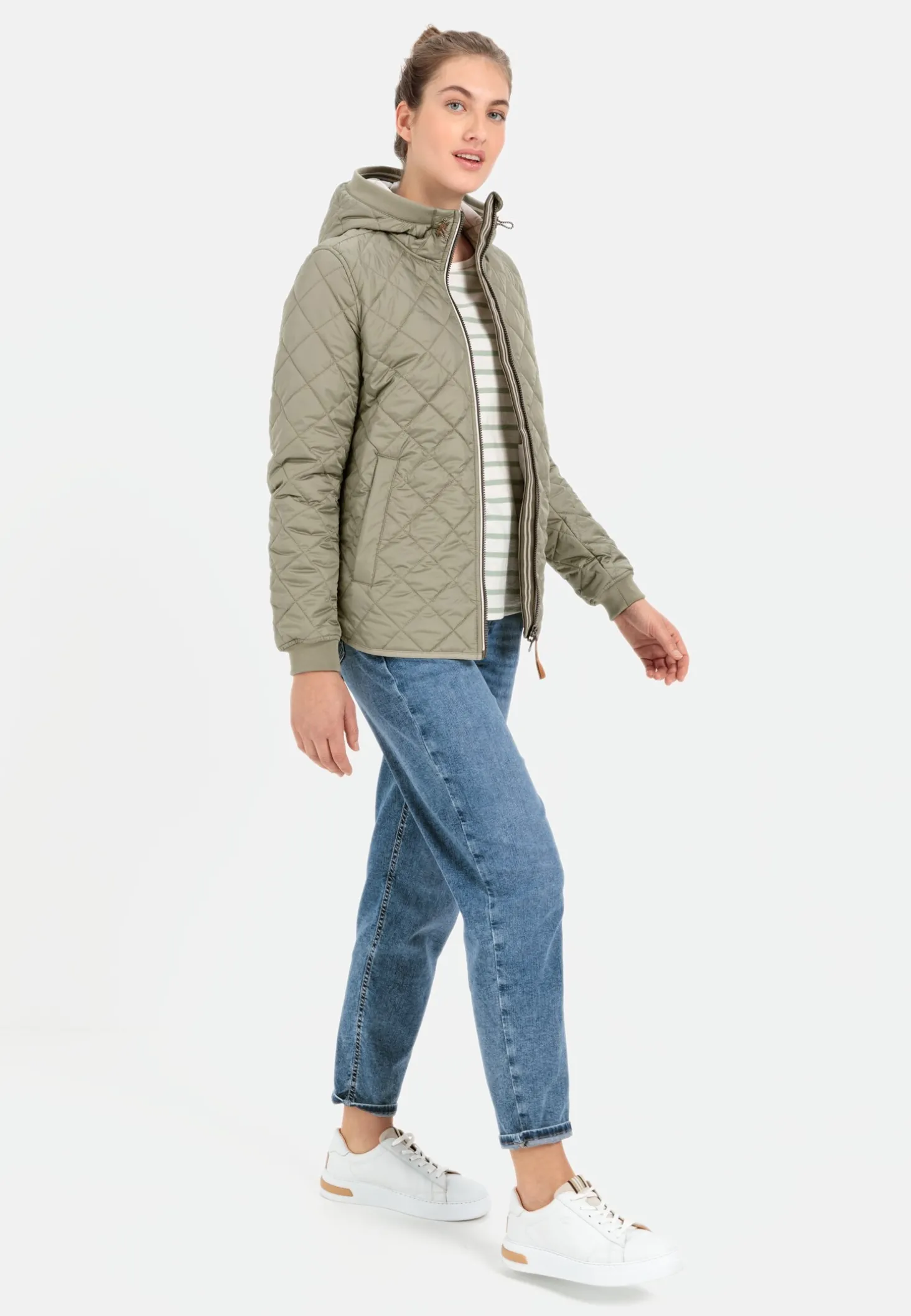 Steppjacke aus recyceltem Polyester