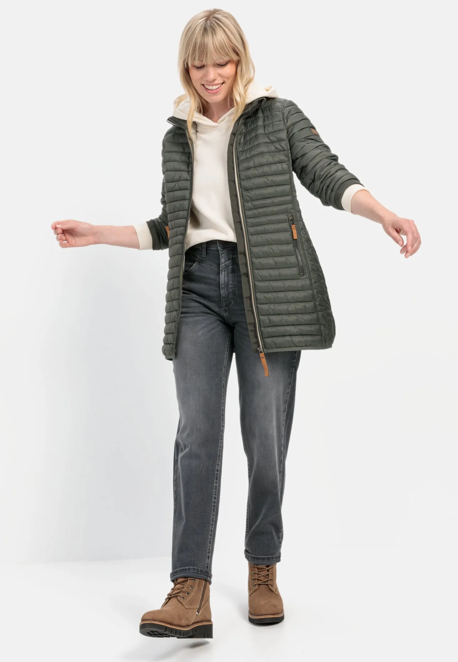 Steppjacke aus recyceltem Polyamid