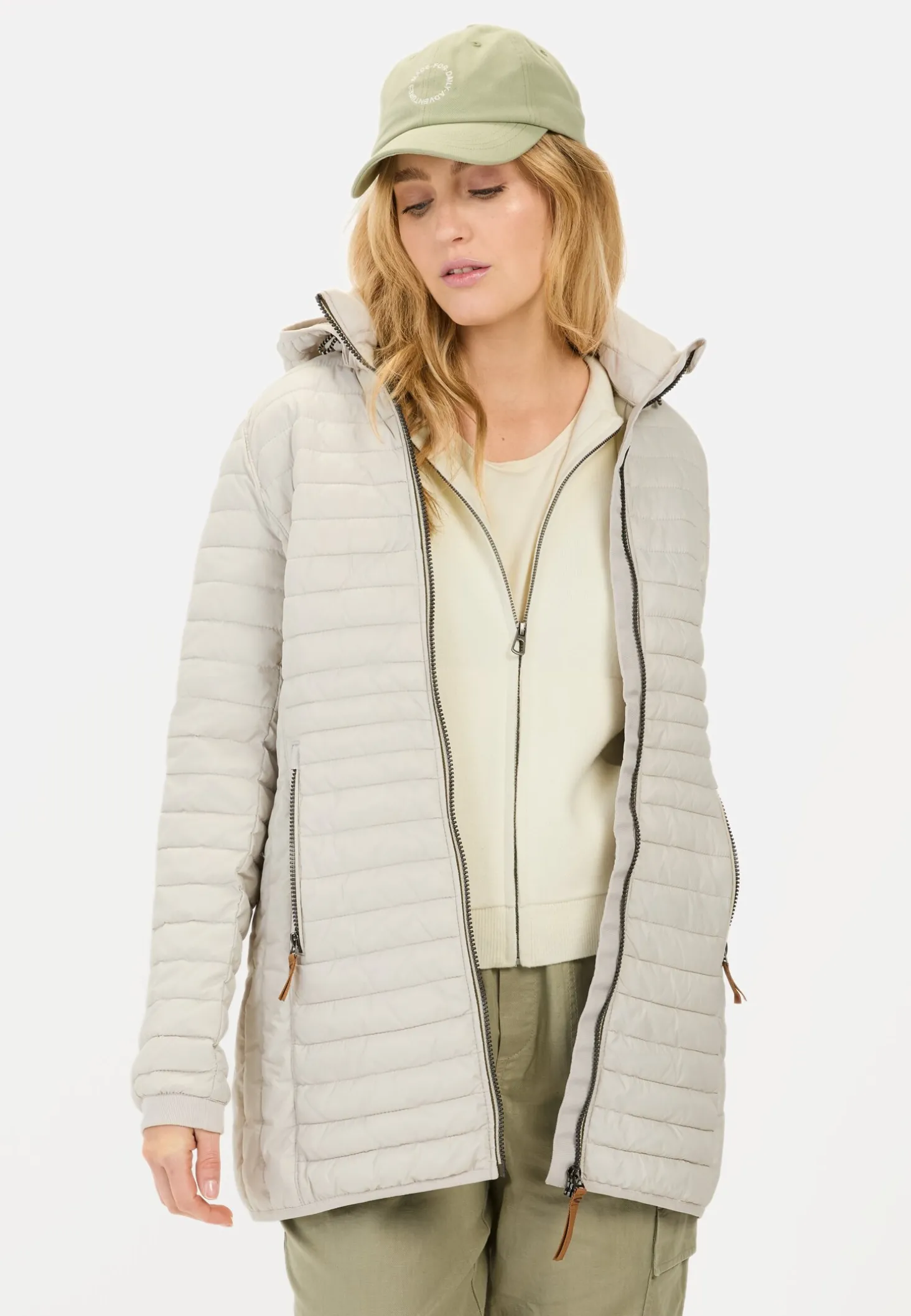 Steppjacke aus recyceltem Polyamid