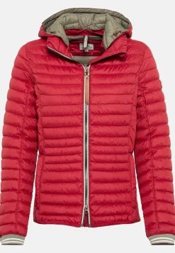 Steppjacke mit abnehmbarer Kapuze