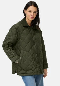 Steppjacke mit abnehmbaren Ärmeln