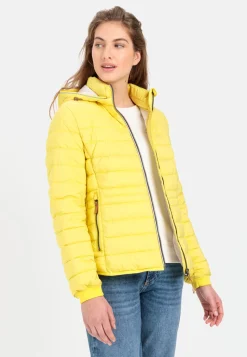 Steppjacke mit abnehmbarer Kapuze