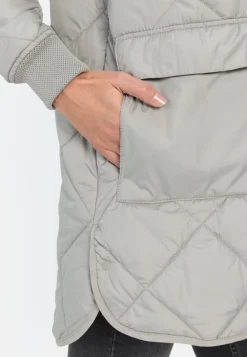 Steppmantel aus recyceltem Polyester
