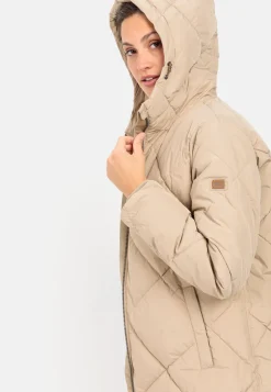 Steppmantel aus recyceltem Polyester