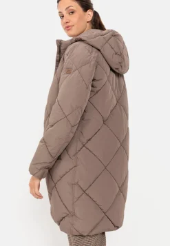 Steppmantel aus recyceltem Polyester