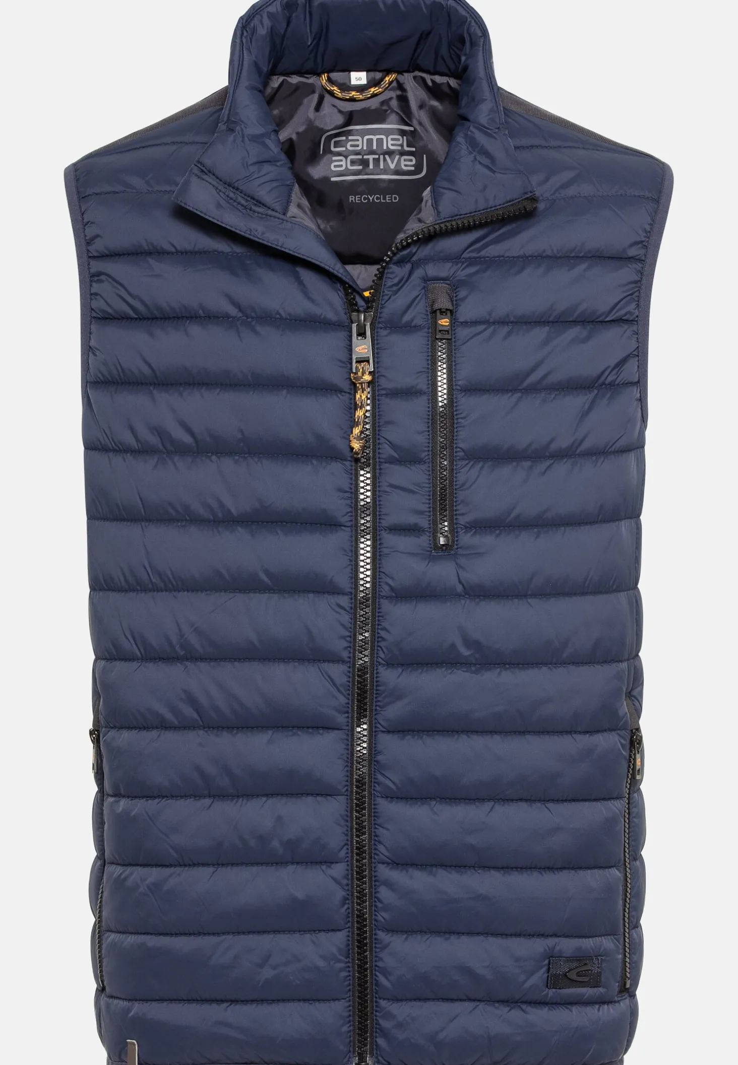 Steppweste aus einem recyceltem Polyester