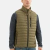 Steppweste aus einem recyceltem Polyester