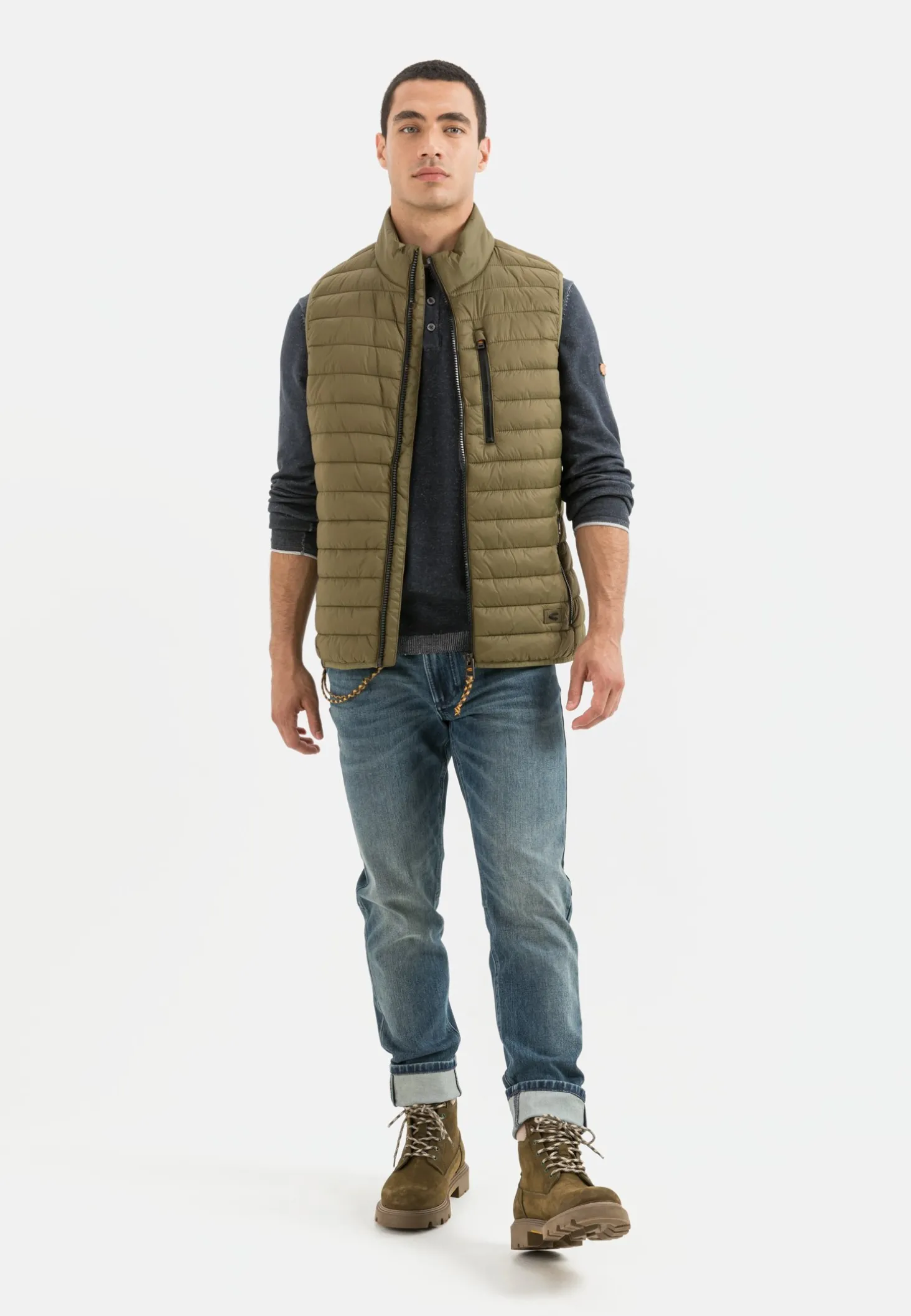 Steppweste aus einem recyceltem Polyester