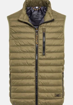 Steppweste aus einem recyceltem Polyester