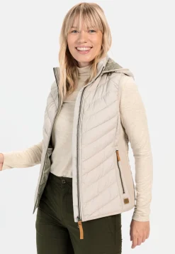 Steppweste aus recyceltem Polyester