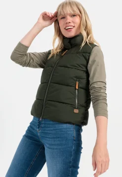 Steppweste aus recyceltem Polyester