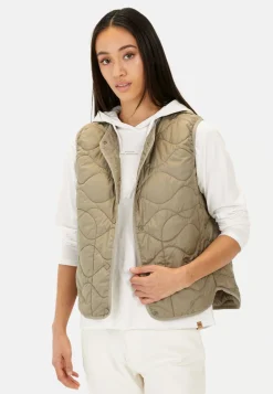 Steppweste aus recyceltem Polyester
