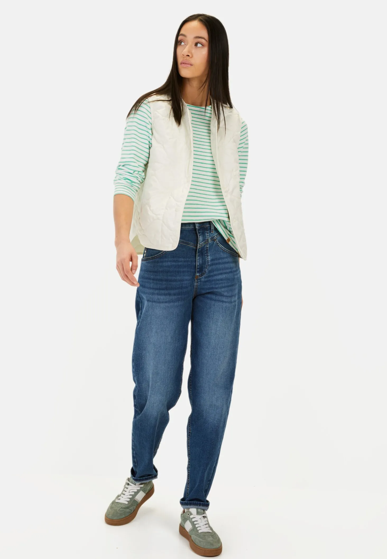 Steppweste aus recyceltem Polyester